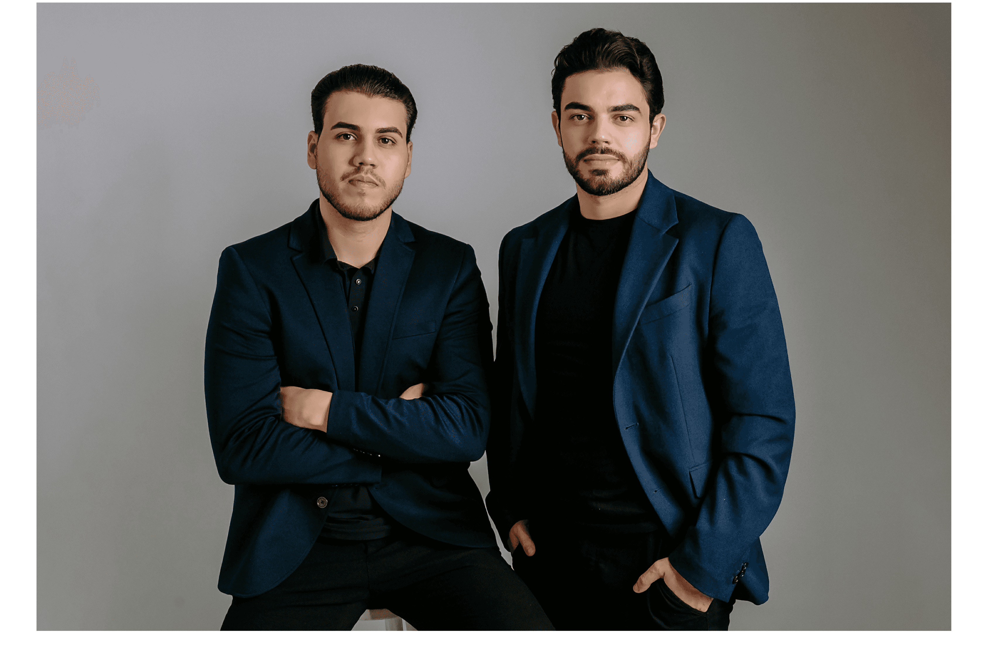 Ryan Aquino Carneiro e Vanderson Silveira, fundadores da Advotex, em foto da reportagem do O Globo